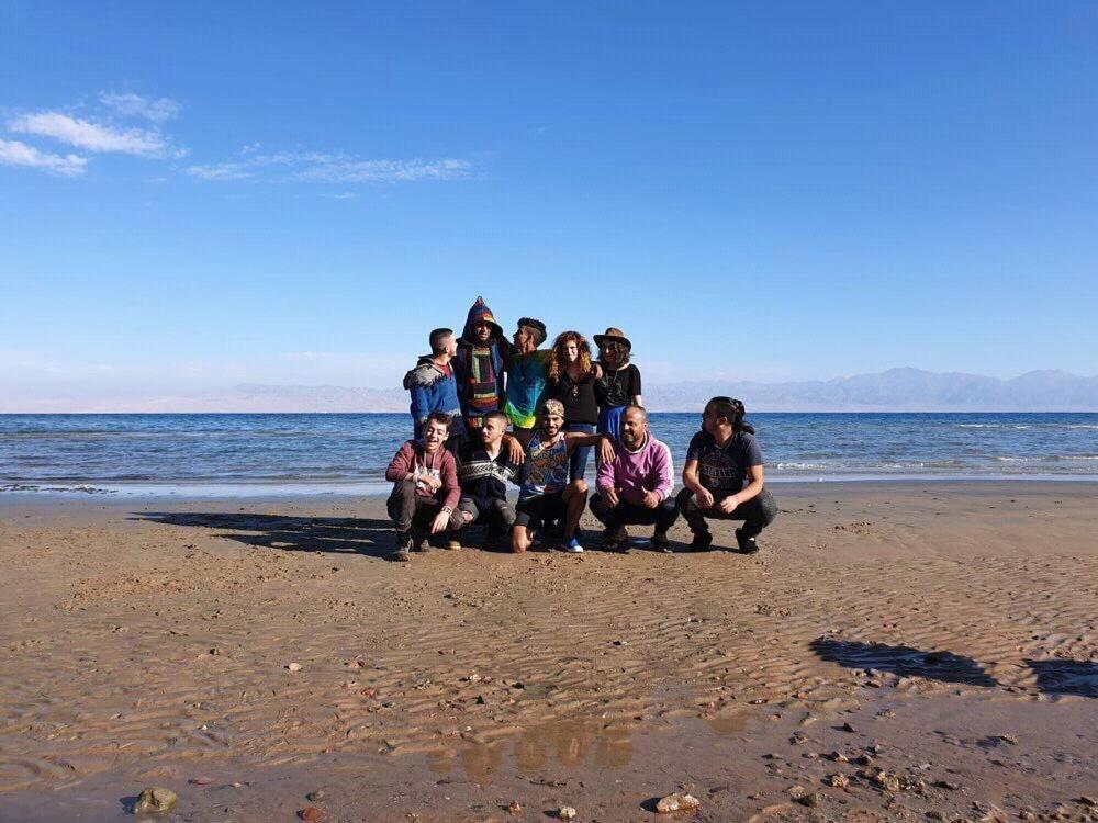 Hostel Sebaii Camp السباعى كامب شاطئ الترابين بجوار ويت بالس Nuweiba` Exteriér fotografie